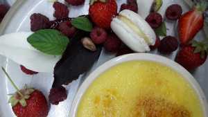 Una créme brûlèe tentadora