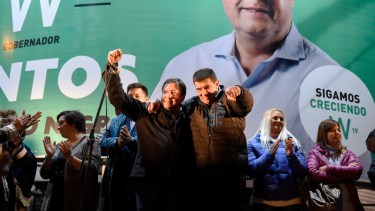Weretilneck cerró campaña en Cipolletti, acompañando a Claudio Di Tella