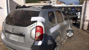 La camioneta fue secuestrada. Foto: Prensa Policía