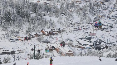 La base del cerro Catedral (Archivo)