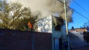 Fue intencional el incendio en la vivienda de la calle Alcorta de Neuquén