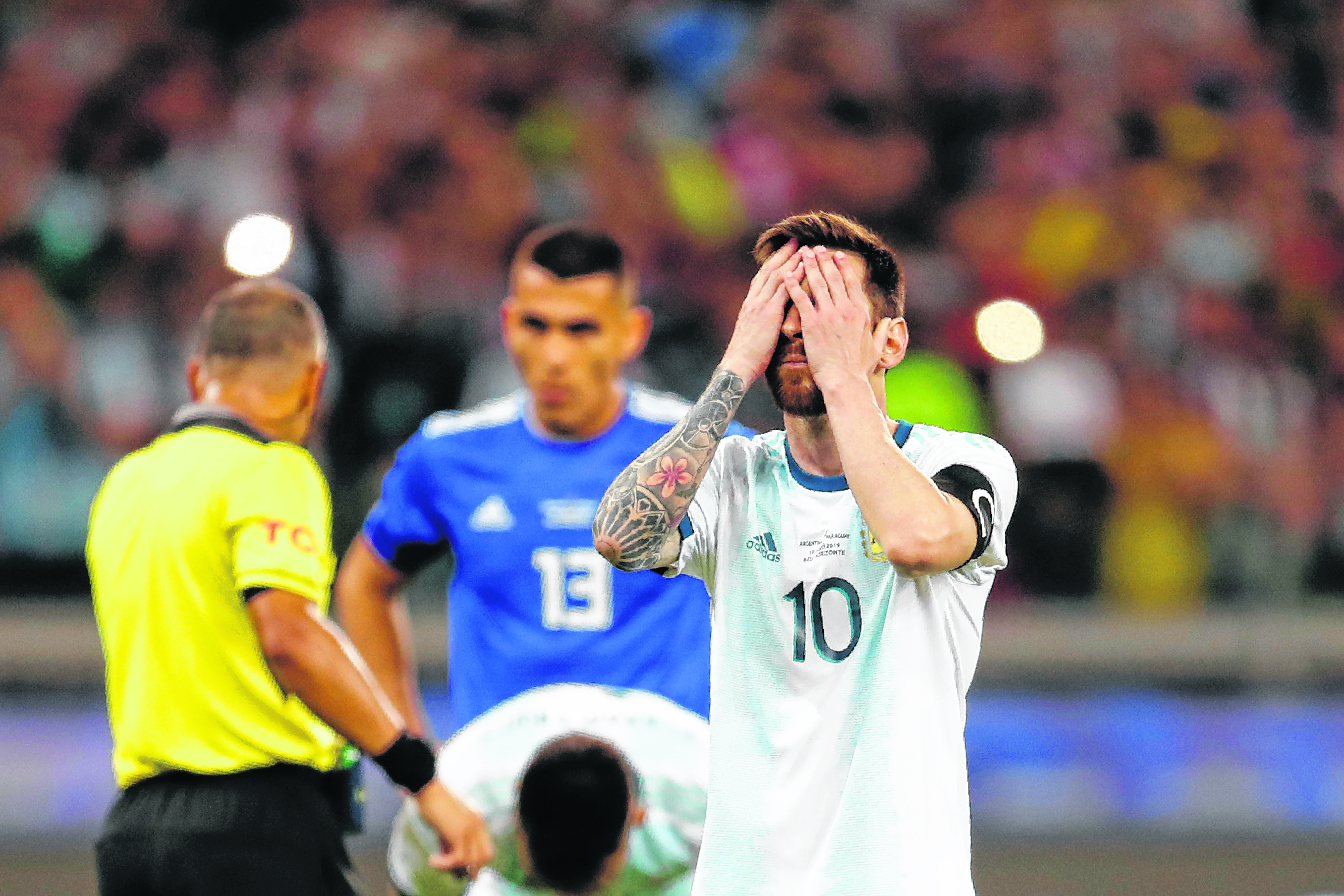 A pesar de no brillar, Messi ha sido el jugador más determinante de Argentina en la Copa.