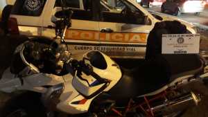Cipolletti: En un camión llevaba una moto de alta gama con papeles truchos