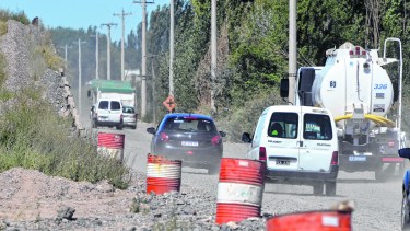 AG.NQN 12.02.19  FOTO YAMIL REGULES NOTA CIPOLLETTI DESVIOS RUTA 22