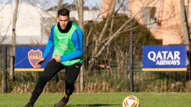 Pavón empezó la pretemporada pero podría emigrar a Europa.