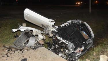 Roca: grave accidente en Ruta 22 y Mendoza