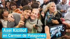 En campaña, Kicillof llega a Patagones