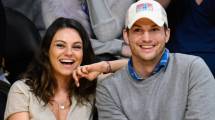 Imagen de Video: Mila Kunis y Ashton Kutcher cantando La vaca Lola