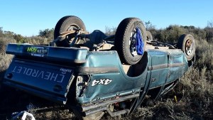 Vuelco con una víctima fatal entre Pomona y El Solito