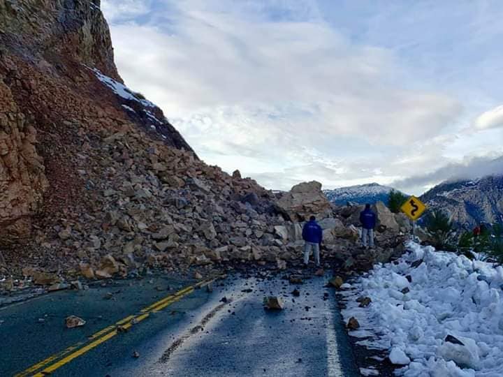 Derrumbe en La Angostura: harán obras de emergencia y la Ruta 40 ...