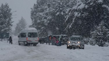 Desde Vialidad recordaron que es obligatorio el uso de cadena para transitar sobre las rutas Foto: Archivo