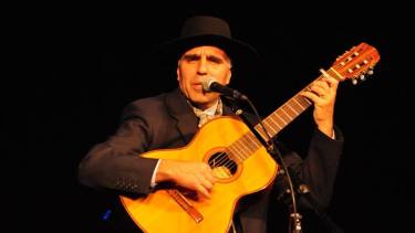 Carlos Marchesini, padrino artístico de muchos payadores de la región.