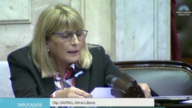 La legisladora del MPN Alma Sapag. Foto: Archivo. 