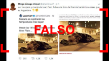 Imagen de Es falso que Juan Carr mostró una foto de un indigente y afirmó que era en la Argentina