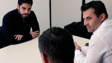 Hugo Moyano es abogado y trabaja en la CGT. Cuestionó la reforma laboral que pretende imponer el gobierno de Macri. Foto prensa Darío Martínez