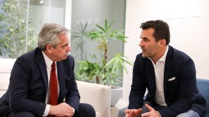 Martínez se reunió con Fernández y puso el eje en Vaca Muerta