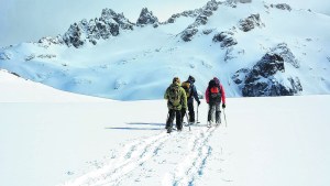 Un día de esquí en el cerro Perito Moreno