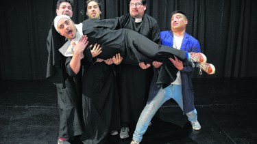 La obra se sumerge en el mundo interior de un colegio católico. (Foto: Juan Thomes)