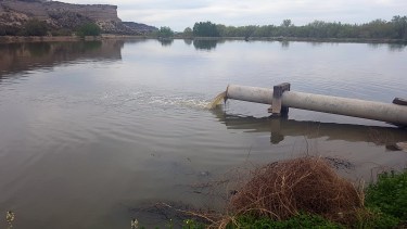 La actual planta de tratamiento cloacal está saturada y vuelca los líquidos crudos.