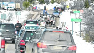 Derrumbe en Ruta 40: esta semana empieza la remoción del material caído