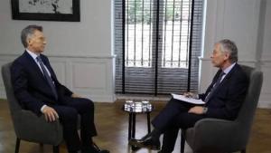 Macri en CNN: «Una vuelta atrás generaría un rechazo universal»
