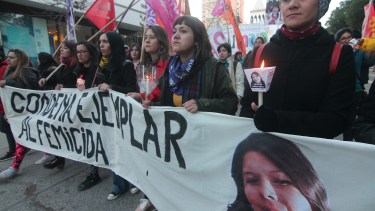 Hubo varias marchas en reclamo de justicia para la víctima, Delia Aguado.  Foto: Archivo