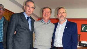 En campaña: Pichetto llega a Cipolletti junto a Frigerio