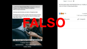 No, no es Victoria Donda la mujer que está consumiendo cocaína en una foto viral