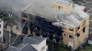 Japón: incendió un estudio de animación y causó más de 20 muertes
