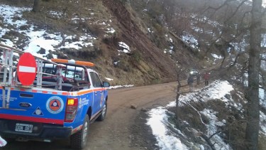 Quedó habilitado el acceso a villa Quila Quina.