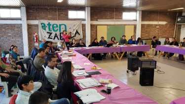 El plenario se realizó en Zapala. Foto: Gentileza