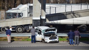 Chocaron sobre la Ruta 22 en Regina y cuatro resultaron heridos