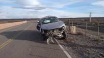 Imagen de Volcó cerca del dique Portezuelo pero solo sufrió heridas leves