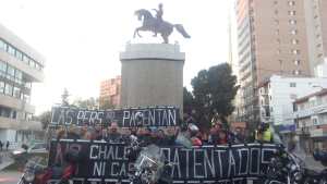 Motoqueros de la región se manifestaron en contra de la ley «antimotochorros»