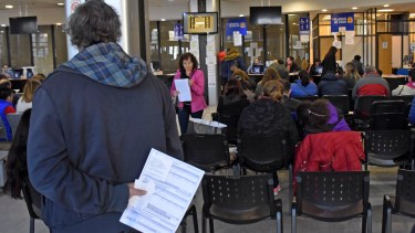 Rentas de la provincia es una de las grandes ejecutoras de deudores. (Foto Florencia Salto)