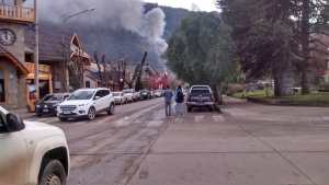 Un incendio consumió una casa en San Martín de los Andes