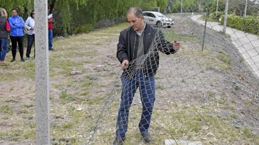 Baggio podría ir a juicio por cortar el alambrado del barrio privado