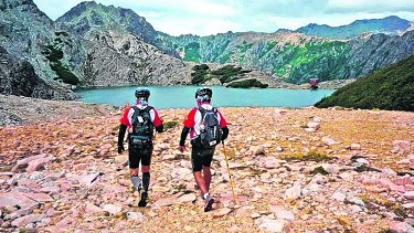 La 4 Refugios que organiza el Club Andino es un clásico del verano en Bariloche. Foto: archivo