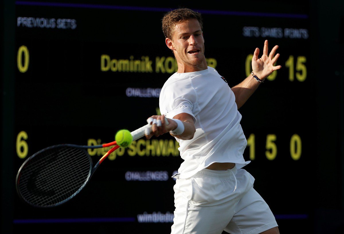 El Peque llegó por primera vez en su carrera a la tercera ronda de Wimbledon. (Foto: AP)