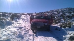 Buscan a tres personas mayores perdidas en la meseta de Somuncura