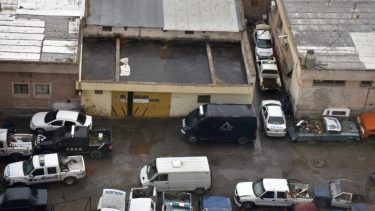 Actualmente, unos 40 vehículos están en el taller de la policía. (Foto: César Izza)