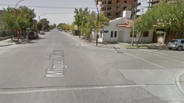 La esquina donde ocurrió el accidente.  