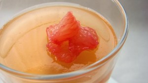 Mousse de pomelo, un postre para saborearse