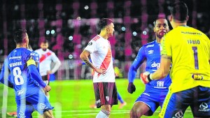 Copa Libertadores: River erró un penal sobre la hora e igualó ante Cruzeiro