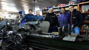 Le arreglaron gratis el motor para que su hijo continúe el tratamiento