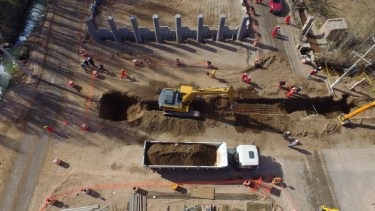 Ruta Chica: finalizó la obra pero la lluvia impidió habilitar el tránsito