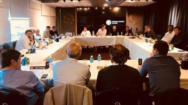 En la última reunión, sólo estuvo el grupo de los clubes que apoyan los cuatro descensos directos por promedios.