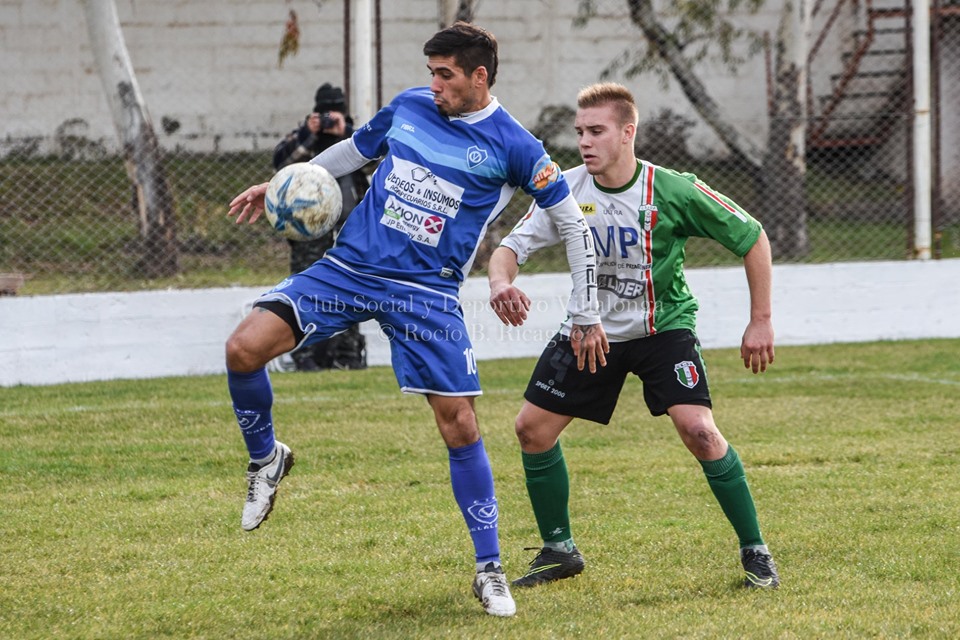 Deportivo Villalonga y Deportivo Patagones definen uno de los finalistas. Foto: gentileza