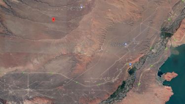 Según Sismología Chile, el sismo ocurrió a 20 km al E-NE de Paso de los Indios. (Captura).-