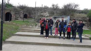 Las cuevas maragatas, uno de los puntos del recorrido. Foto: gentileza